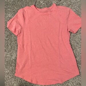 Lululemon Love Crew III Bright pink short sleeved tee